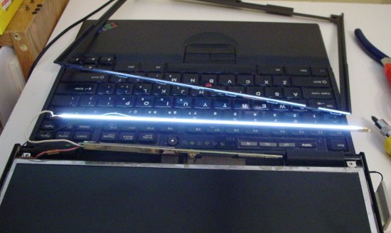 Замена ламповой матрицы на светодиодную на ноутбуке
